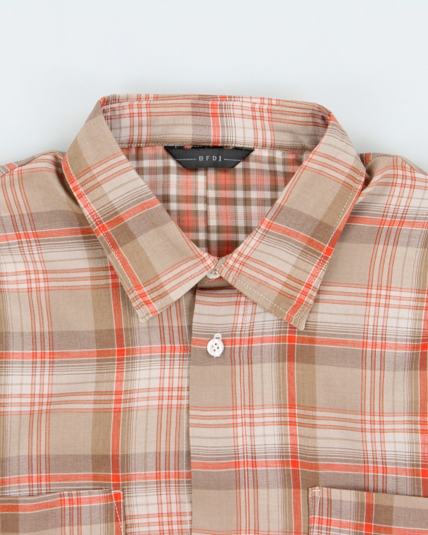 Brown Check Shirt