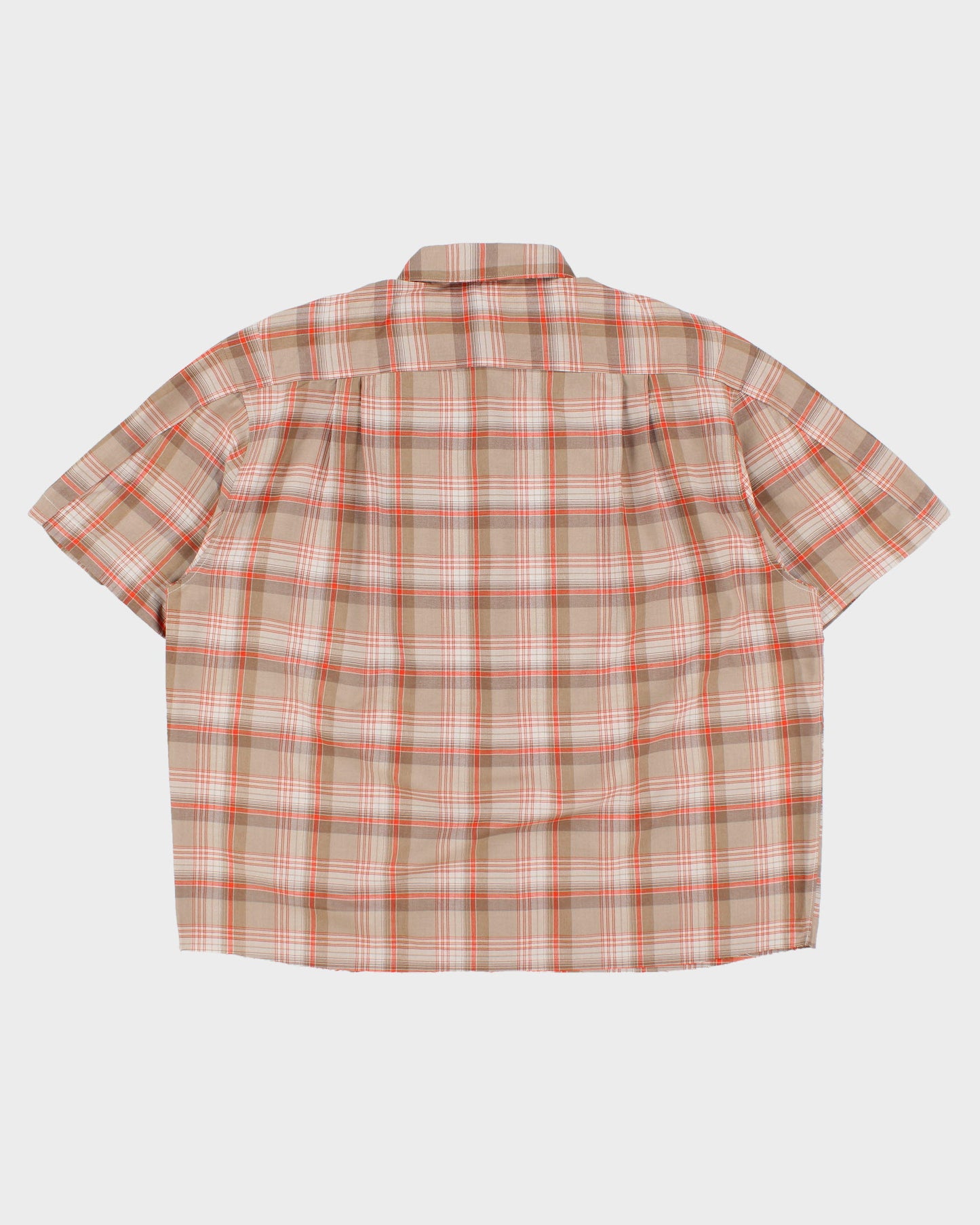 Brown Check Shirt