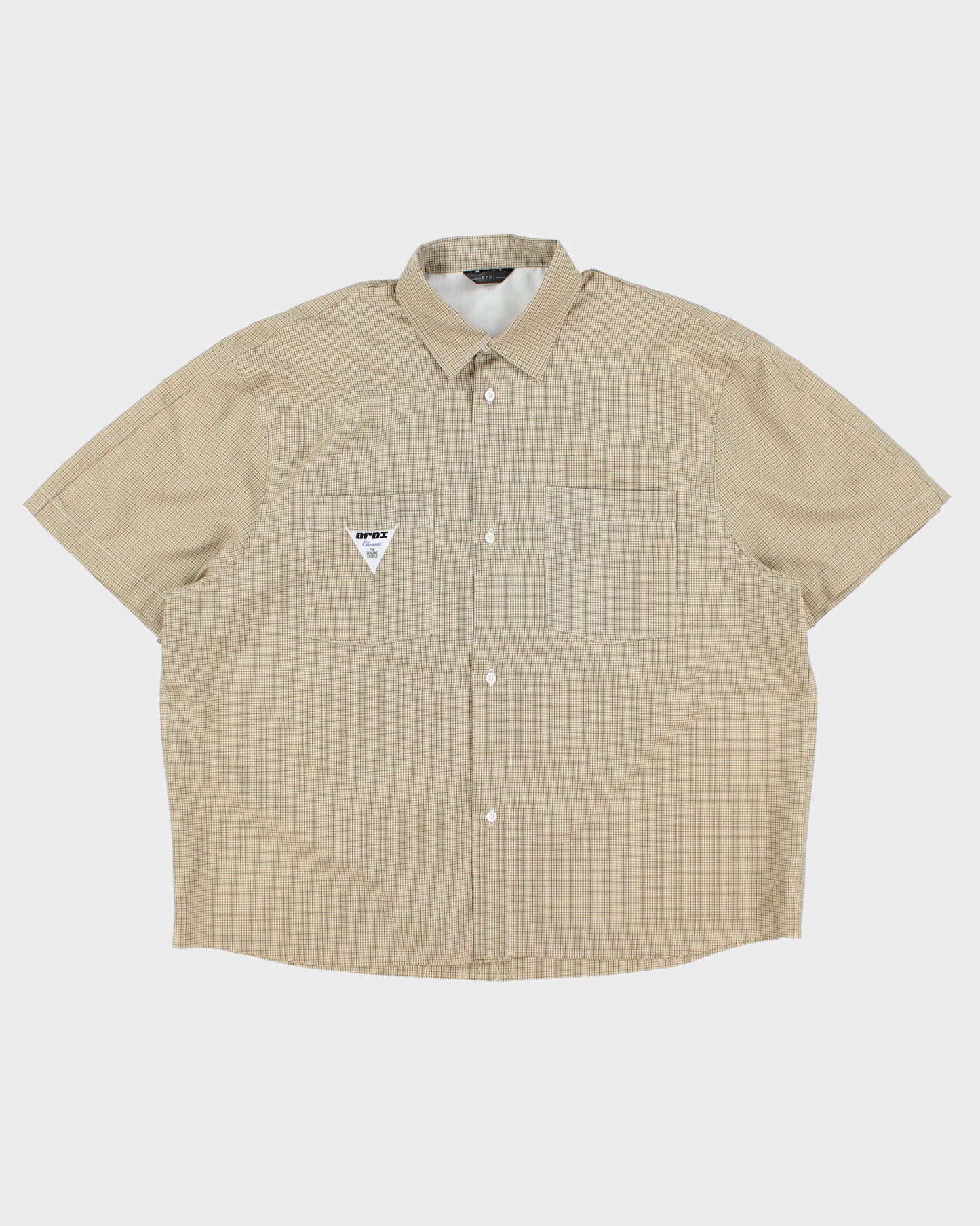 Gold Check Shirt