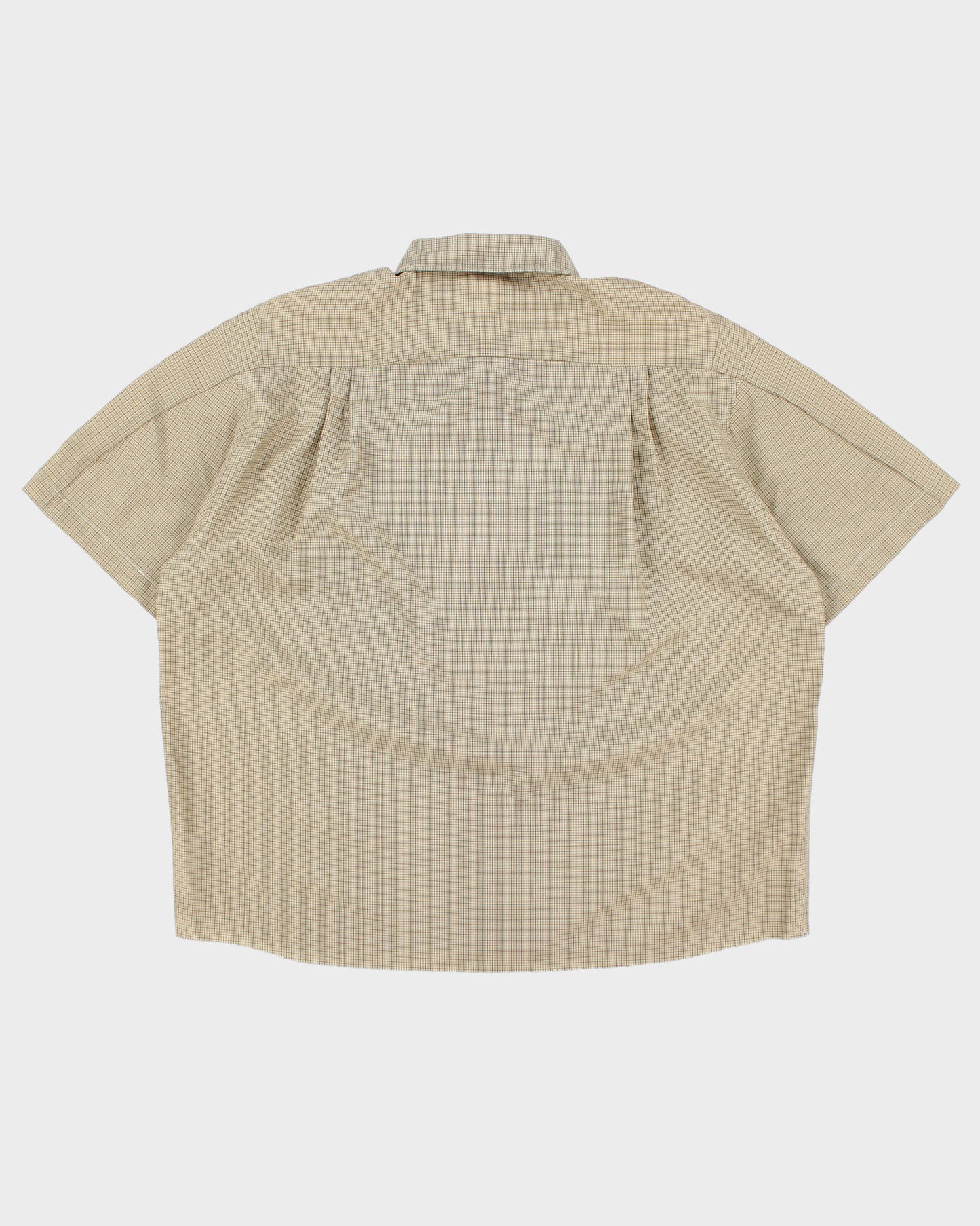 Gold Check Shirt