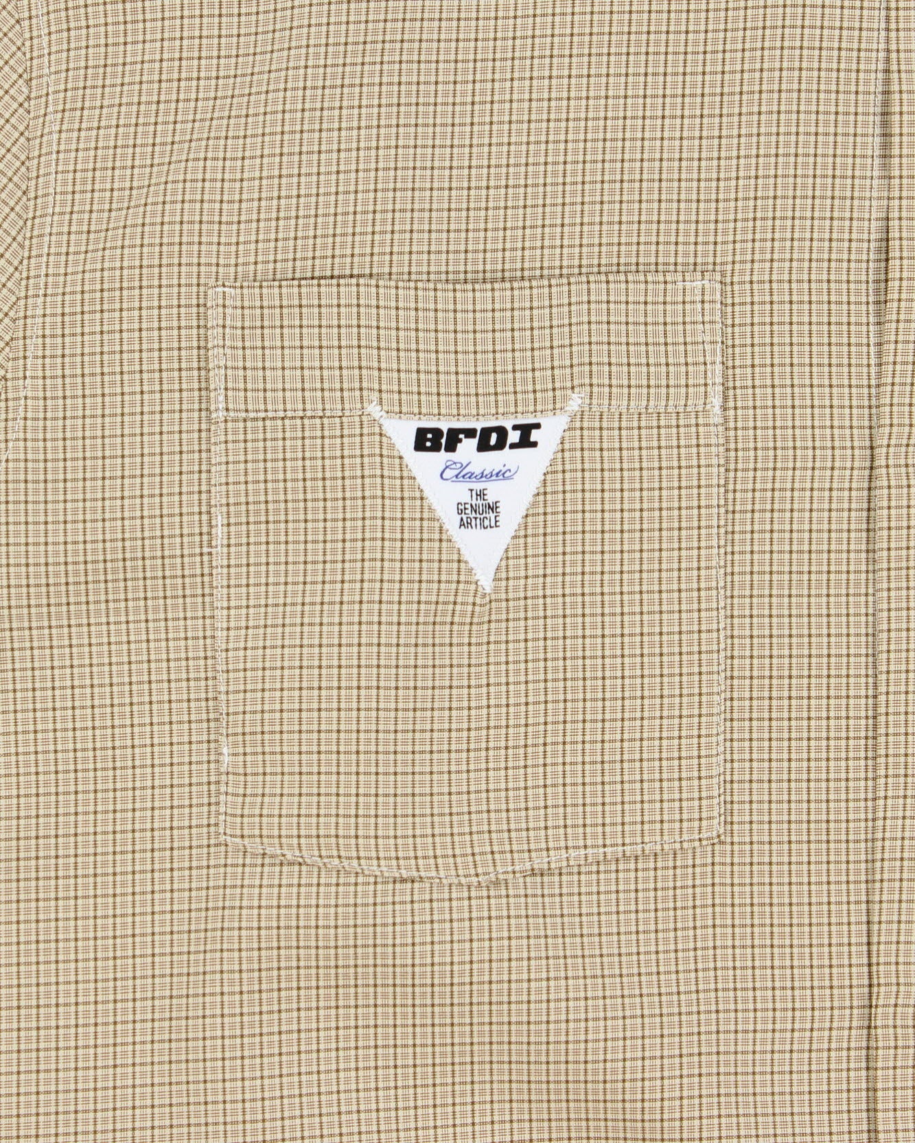 Gold Check Shirt