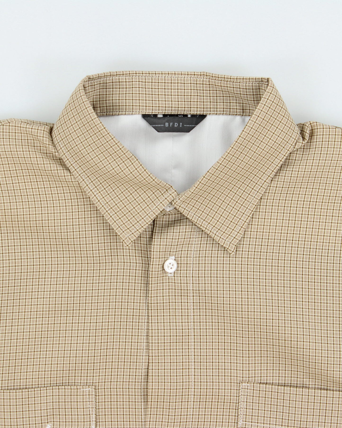 Gold Check Shirt