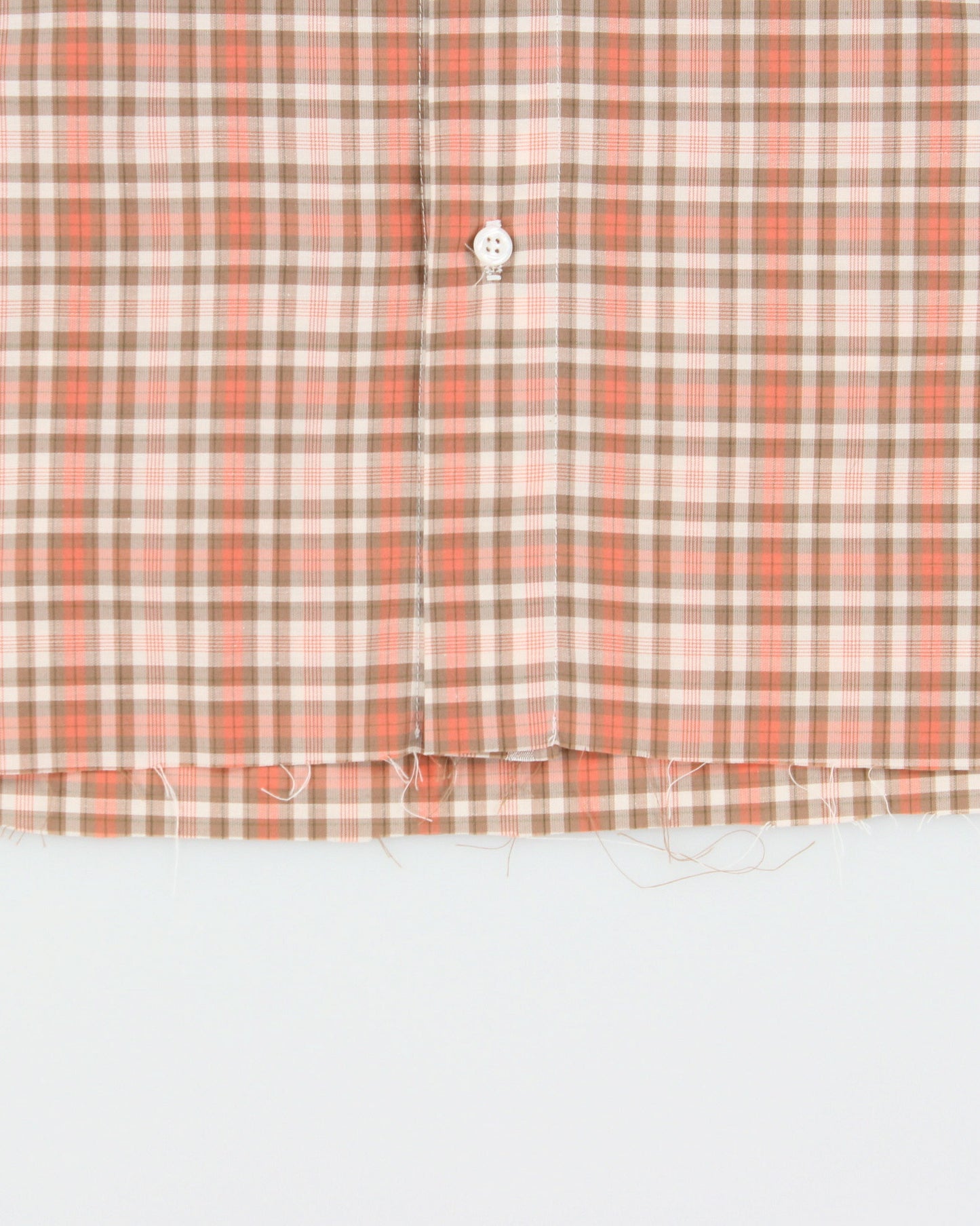 Tangerine Check Shirt